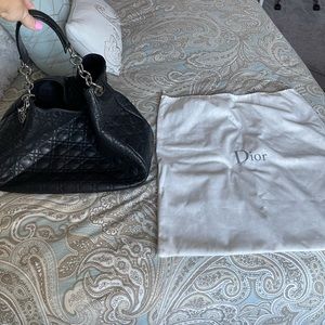 Christian Dior XL hobo style bag (authentic)
